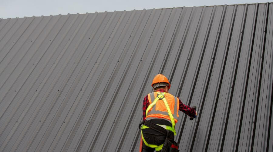 Professional metal roof installation services in Saint Clair, MO